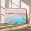 Serene Pastel Beach Wall Art Canvas Print, Tranquil Coastal by MyGreatCanvas | Canvas Wall Art Prints | Photo Prints & Wall Decor