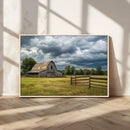 Rustic Stormy Barn Wall Art Canvas Print, Moody Country Farm by MyGreatCanvas | Canvas Wall Art Prints | Photo Prints & Wall Decor