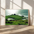 Coastal Golf Course Wall Art Canvas Print – Scenic Green by MyGreatCanvas | Canvas Wall Art Prints | Photo Prints & Wall Decor