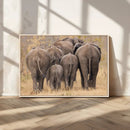 Wild Elephant Wall Art Canvas Print by MyGreatCanvas | Canvas Wall Art Prints | Photo Prints & Wall Decor