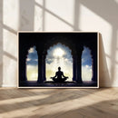 Women and Yoga Wall Art Canvas Print