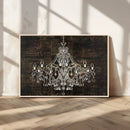 Rustic Chandelier Canvas Print by MyGreatCanvas | Canvas Wall Art Prints | Photo Prints & Wall Decor