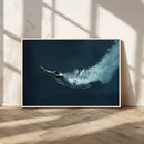 Swimmer Wall Art Canvas Print