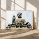 Buddha Statue Wall Art Canvas Print