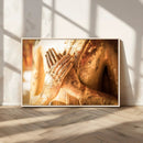Buddha Statue Hands Wall Art Canvas Print by MyGreatCanvas | Canvas Wall Art Prints | Photo Prints & Wall Decor
