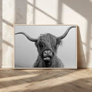 Texas Cow Wall Art Canvas, Texas Longhorn Cattle Canvas by MyGreatCanvas | Canvas Wall Art Prints | Photo Prints & Wall Decor