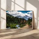 San Juan Nal Forest Wall Art Landscape Canvas Print