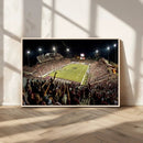 Washington-Grizzly Stadium Canvas Print, American Football