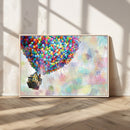 Up Pixar Poster, Look Up Pixar Wall Art, Up Pixar Canvas,