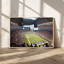 Dallas Cowboys Football Team Print - Arlington AT&T Stadium by MyGreatCanvas | Canvas Wall Art Prints | Photo Prints & Wall Decor