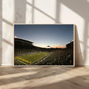 Oregon Ducks Football Team Print - Eugene Autzen Stadium