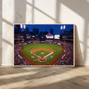 St. Louis Cardinals Baseball Team Print - Busch Stadium Wall by MyGreatCanvas | Canvas Wall Art Prints | Photo Prints & Wall Decor