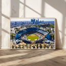 Los Angeles Dodgers Dodger Stadium Wall Art Canvas Print - by MyGreatCanvas | Canvas Wall Art Prints | Photo Prints & Wall Decor