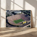 Michigan Wolverines Football Team Print - Ann Arbor Michigan