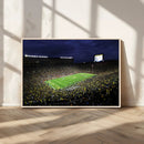 Michigan Wolverines Football Canvas Wall Decor, Football