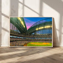 Milwaukee Brewers Baseball Team Print Canvas- American