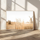 Vintage Farmhouse Triptych Wall Art – Giclée Canvas