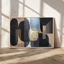 Minimalist Wabi Sabi Abstract Geometric Wall Art Canvas