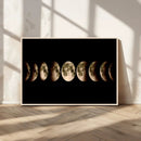 Phases of the Moon Wall Art | Canvas Print for Modern Wall by MyGreatCanvas | Canvas Wall Art Prints | Photo Prints & Wall Decor