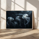 Jellyfish Wall Art Canvas Print, Elegant Wall Decor