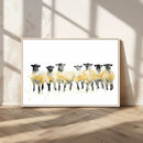 Farmhouse Wall Art Sheep Print | Ready to Hang Framed Canvas by MyGreatCanvas | Canvas Wall Art Prints | Photo Prints & Wall Decor