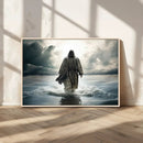 Jesus Walking on Water Wall Art | Canvas Print | Ready to