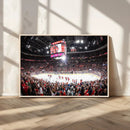 Amerant Bank Arena Wall Art Canvas Print - Basketball Arena by MyGreatCanvas | Canvas Wall Art Prints | Photo Prints & Wall Decor