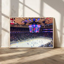 Madison New York Rangers Hockey Stadium Wall Art Canvas
