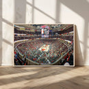 United Center Chicago Bulls Stadium Wall Art Canvas Print