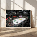 Vaudoise Lausanne Ice Hockey Arena Stadium Wall Art Canvas,