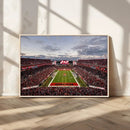 Florida Tampa Raymond James Stadium Wall Art Canvas Print -