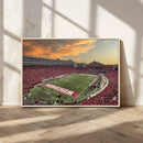 Camp Randall Stadium Wisconsin Badgers Large Wall Art Canvas