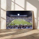 Brigham Young University Cougars Football Print Canvas -