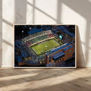 University of North Texas Mean Green Football Artwork, by MyGreatCanvas | Canvas Wall Art Prints | Photo Prints & Wall Decor