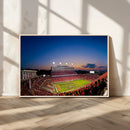 Wolfpack Football Team Wall Art Print - Raleigh