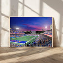 University of Kansas Jayhawks Football Team Print Canvas- by MyGreatCanvas | Canvas Wall Art Prints | Photo Prints & Wall Decor