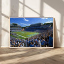 University of North Carolina Tar Heels Team Canvas Print -