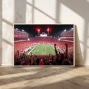 University of Nebraska Cornhuskers Football Team Print -