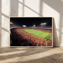 Iowa State University Cyclones Canvas Print, Football Team