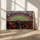 Syracuse University Orange Football Canvas Print, Football