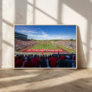 Ball State Cardinals Football Team Print - Muncie Scheumann