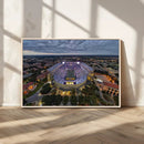 The Louisiana State University Tigers Football Team Print -