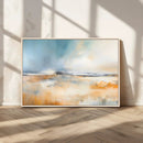 Abstract Landscape Wall Art Canvas Print - Warm Tones of