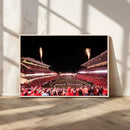 Oregon State Beavers Football Team Print - Corvallis Reser