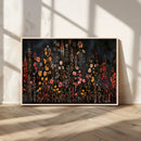 Large Floral Painting Print Illustration Flowers Canvas Wall by MyGreatCanvas | Canvas Wall Art Prints | Photo Prints & Wall Decor