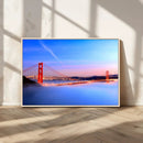 Large San Francisco Wall Art Canvas Print – Framed Golden by MyGreatCanvas | Canvas Wall Art Prints | Photo Prints & Wall Decor