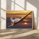 Old War Plane Wall Art Canvas Print by MyGreatCanvas | Canvas Wall Art Prints | Photo Prints & Wall Decor
