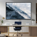 Foggy Forest Wall Art Canvas Print – Misty Mountain by MyGreatCanvas | Canvas Wall Art Prints | Photo Prints & Wall Decor