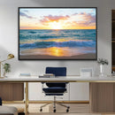 Coastal Wall Art - Vintage World Map Canvas Print with