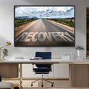 Recovery Road Wall Art Canvas Print